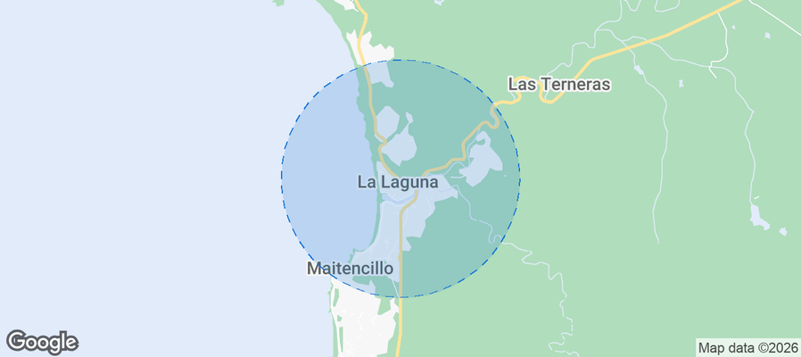 La Laguna Airbnb map